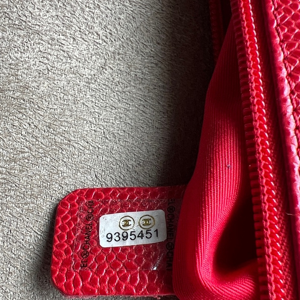 Chanel Red Quilted vintage shoulder bag - Picture 10 of 10